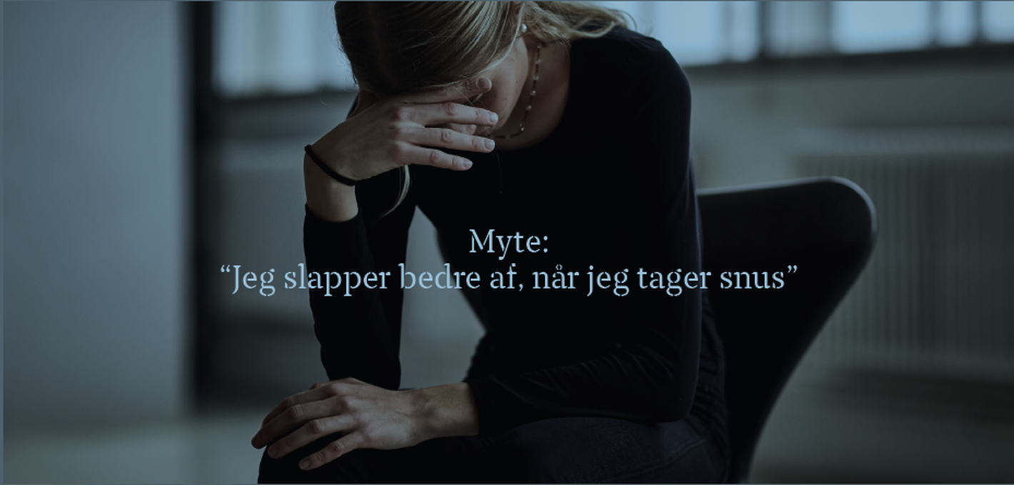 Snus, myte om snut