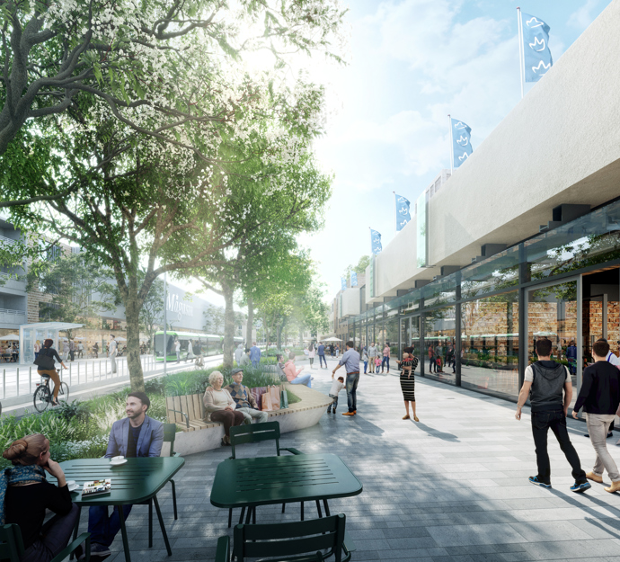 Visualisering af Klampenborgvej, SLA 2022