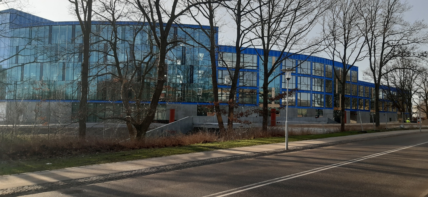 Boliger under opførelse ved Akademivej, januar 2023