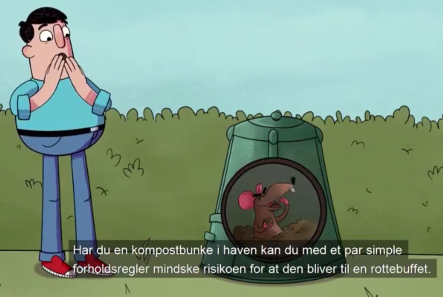 Undgå rotter i kompost og affald