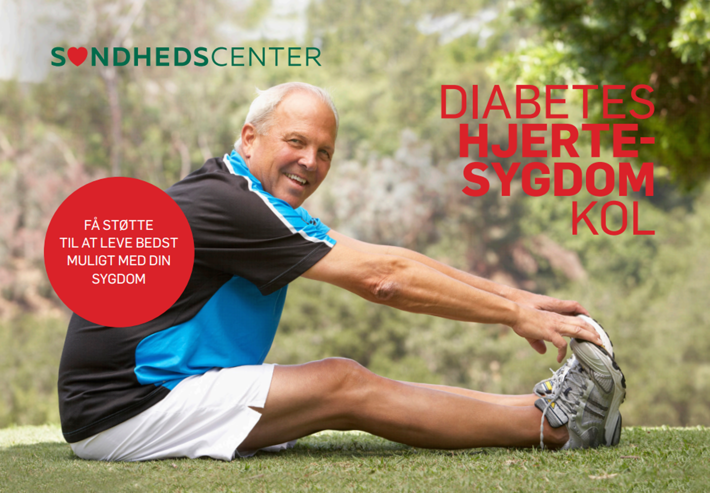 Diabetes, hjertesygdom, KOL - mand