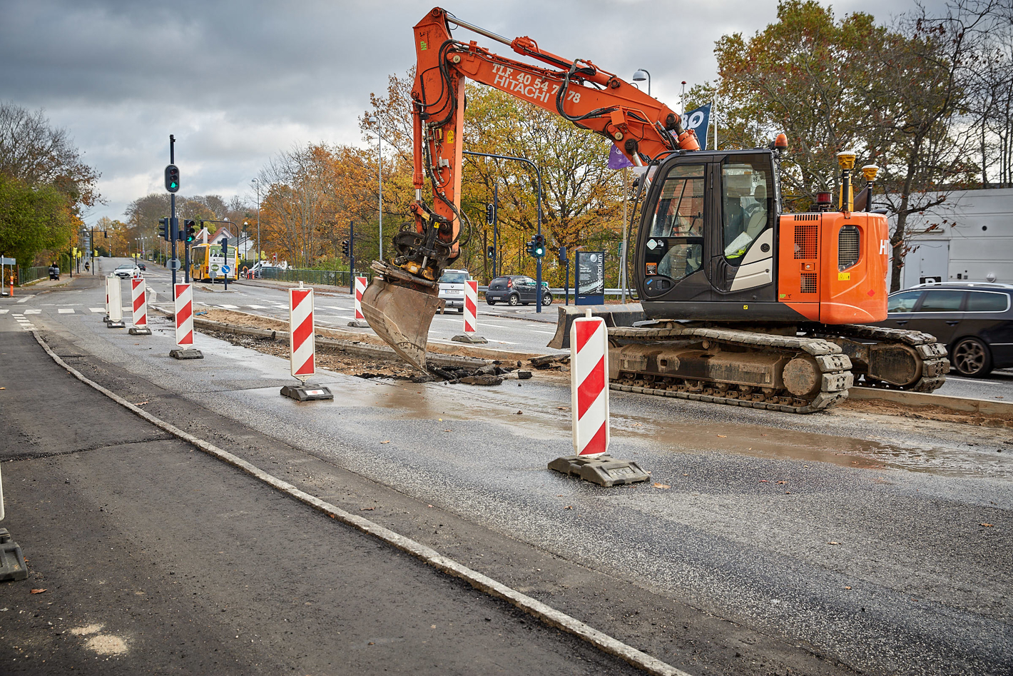 Vejarbejde på Hummeltoftevej 2020
