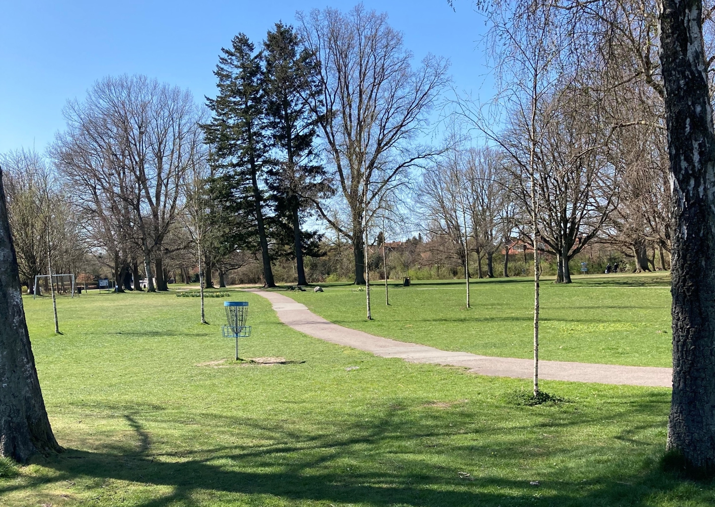 Disc-golf i Virumparken