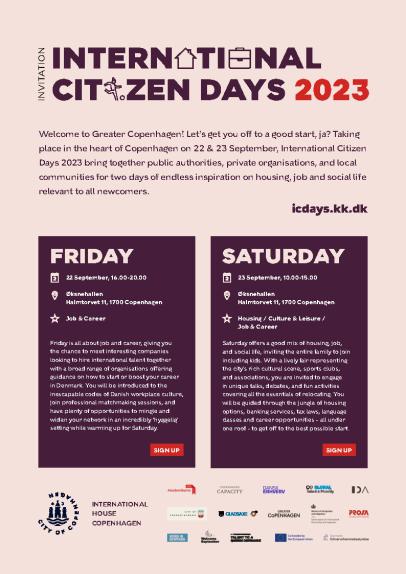 International Citizen Days 2023 - Program