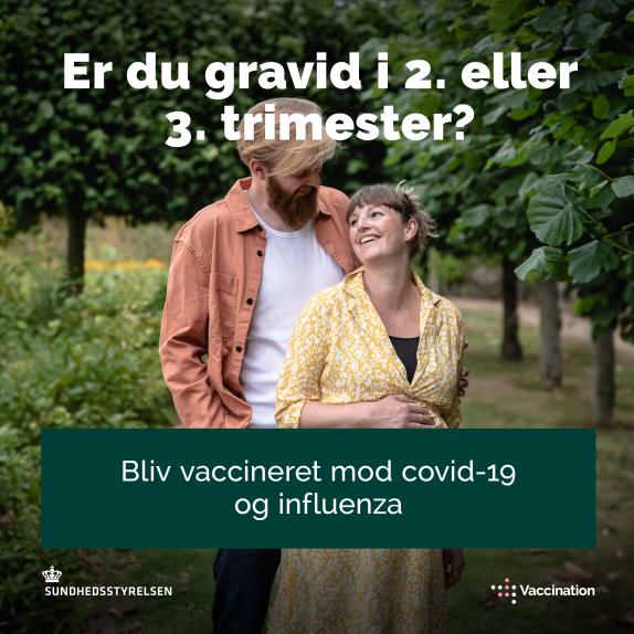 Bliv vaccineret mod Covid-19 og influenza for gravide 